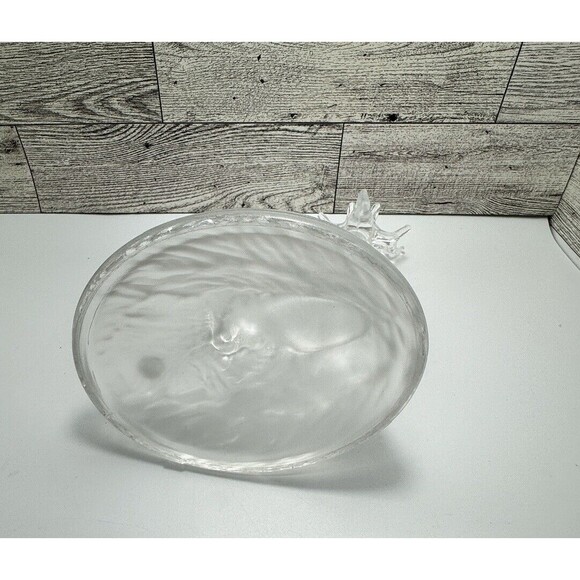 Vtg Crystal Deer Buck Stag Figurine Cristal d'Arques 90's Hunter Cottage - Picture 9 of 14